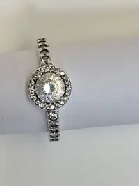 Pandora Sterling Silver Ring White CZ Diamond New $115+tax