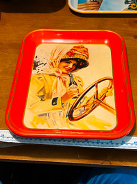 Coca cola serving tray antique Collectible Scarf, Bonnet @ WHEEL