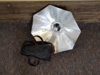 Aurora Firefly II Silver-lined Octagonal Softbox w/ Bag