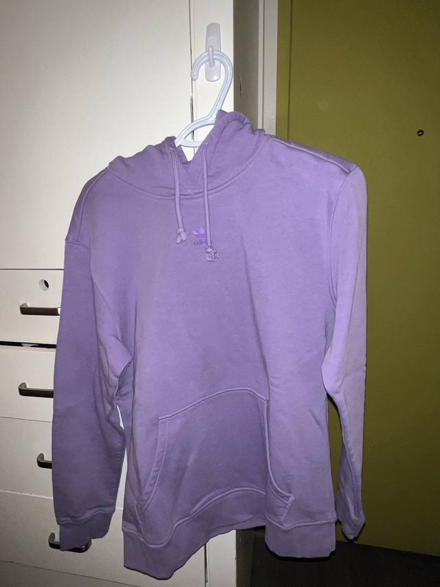 Purple Adidas Hoodie  in Women's - Tops & Outerwear in UBC - Image 3