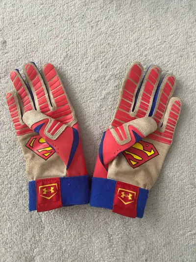 Under Armor Superman Batting Gloves, View more