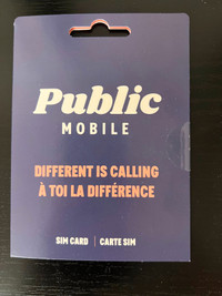 Public Mobile SIM Card