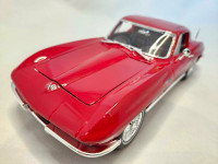 1965 Chevrolet Corvette Coupe Fuel Induction Red 1:18 Diecast