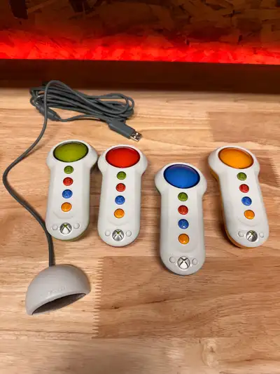 Spice up your party games with this set of Xbox 360 Big Button Controllers! This set comes complete...