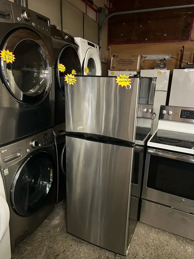 *Fridge -GE-24” %100 working 30 Days Warranty in Refrigerators in Kitchener / Waterloo - Image 4