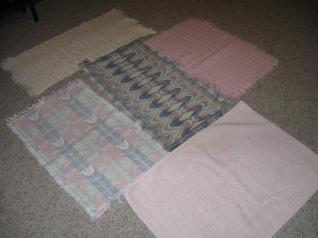 SMALL CLOTH MATS in Rugs, Carpets & Runners in Regina