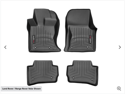 Condition: Like New Color: Black This is a full set of moulded Floor & Cargo/Trunk Liners for the Ra...