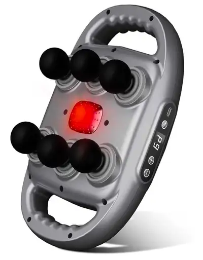 Massage Gun Deep Tissue 6 Heads, Back Massager 9 Speed, View more
