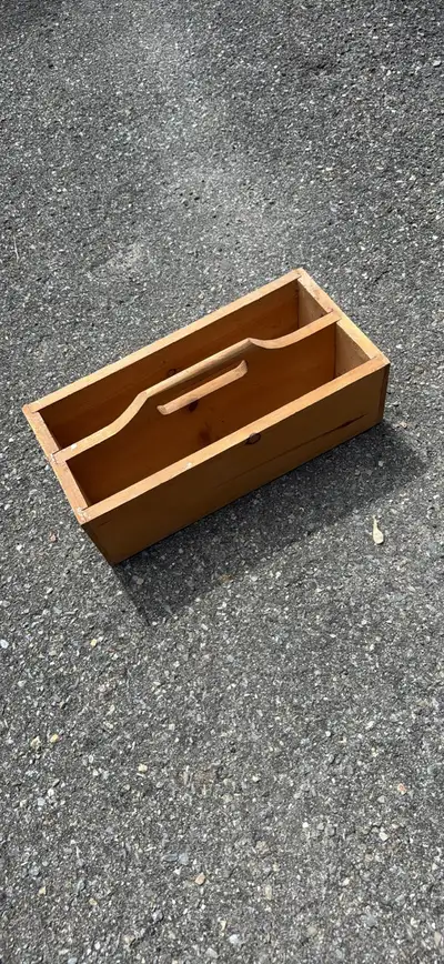 Toolbox made of wood, View more