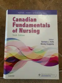 Canadian fundamental of nursing textbook for only $70