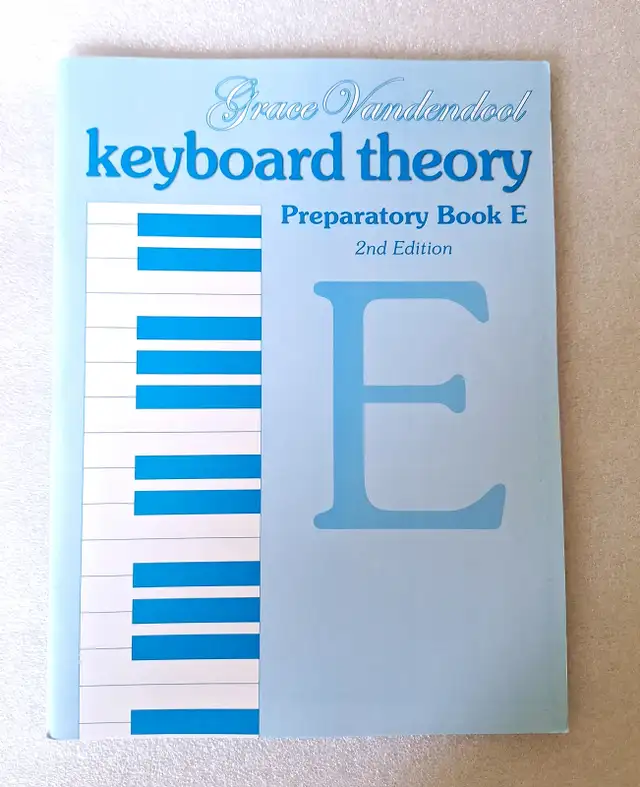Grace Vandendool KEYBOARD THEORY Prep Book E - 2nd Edition in Pianos & Keyboards in City of Toronto - Image 3