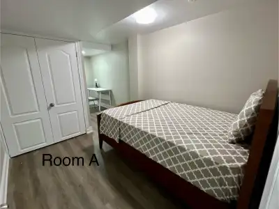 Private Rooms for Rent – Basement – Etobicoke