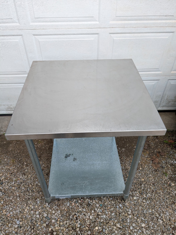 Stainless Steel Work Table 30 x 30 in Other Tables in Barrie