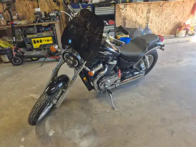 Beautiful bike in excellent condition. Garage kept. Fairly rare Suzuki Boulevard S50 805. Similar to...