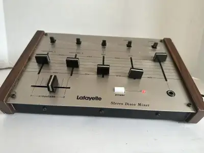 Lafayette Vintage Stereo Disco Mixer MM3, View more