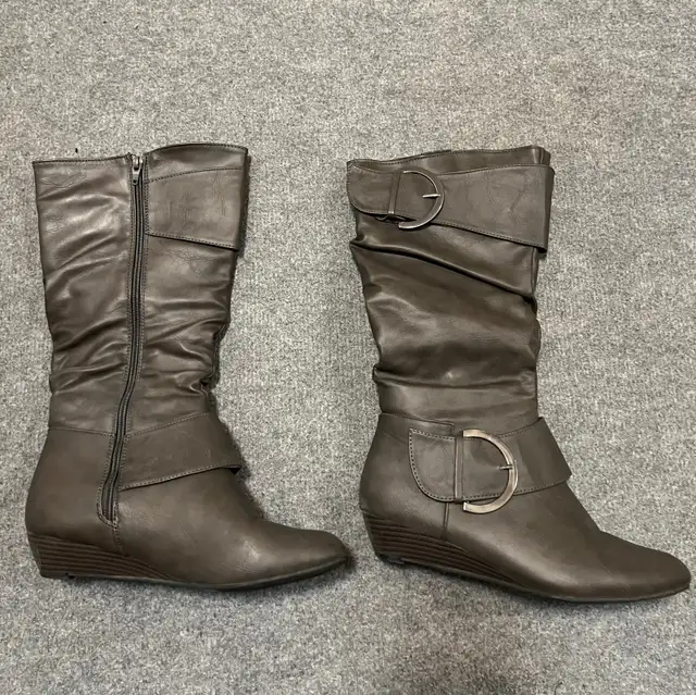 Size 8 Boots and 8.5 Heels in Women's - Shoes in Edmonton - Image 2