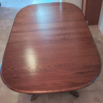 Oak Dining Table with 6 Chairs, View more