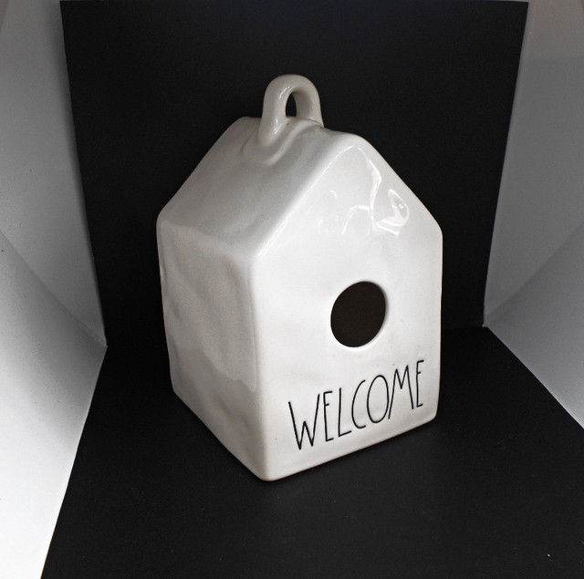 RAE DUNN Artisan Collection Decor Birdhouse with Bottom Plug in Home Décor & Accents in St. Catharines - Image 2