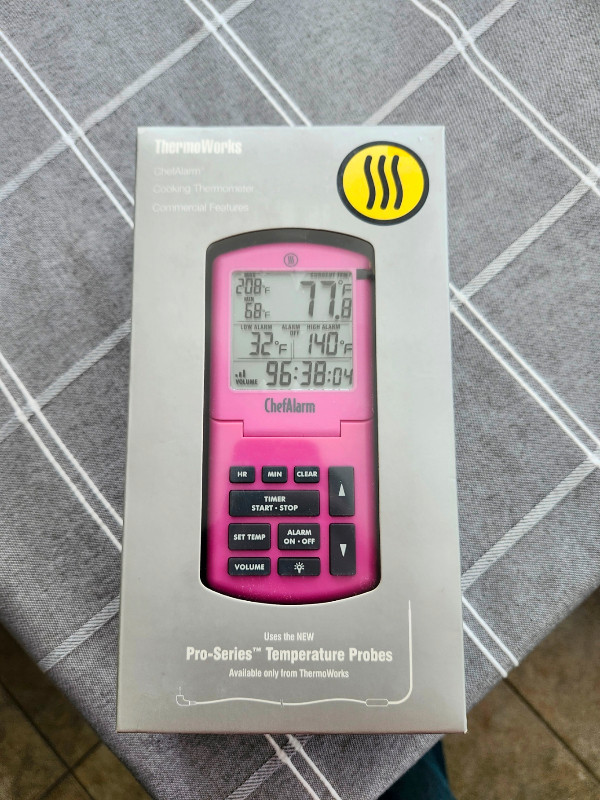 ThermoWorks ChefAlarm Cooking Alarm Thermometer and Timer – New in BBQs & Outdoor Cooking in Winnipeg