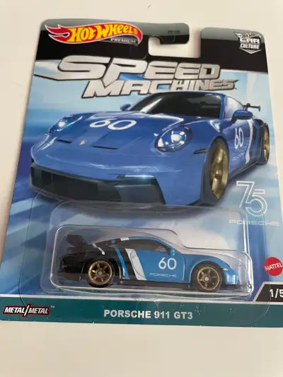 Hot wheels speed machine PORSCHE 911 GT3, View more