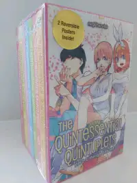 The quintessential quintuplets part 1 manga box set, vol.1-7 NEW