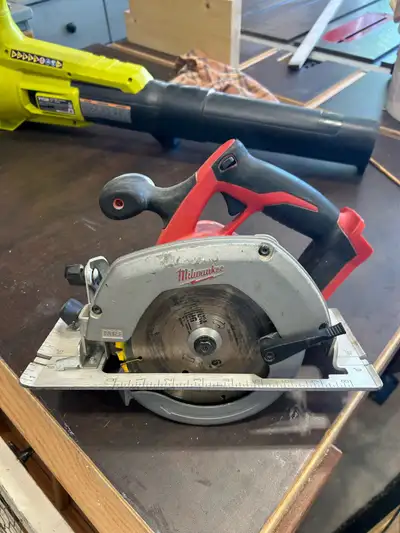 M18 Milwaukee 6 1/2” circular saw, View more