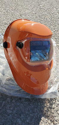 Welding Helmet Solar Pwrd Auto Darkening Hood Adjustable Shade