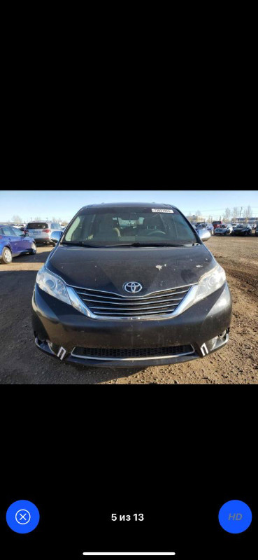 TOYOTA SIENNA 2014 / 3.5 L for PARTS in Auto Body Parts in Calgary - Image 2