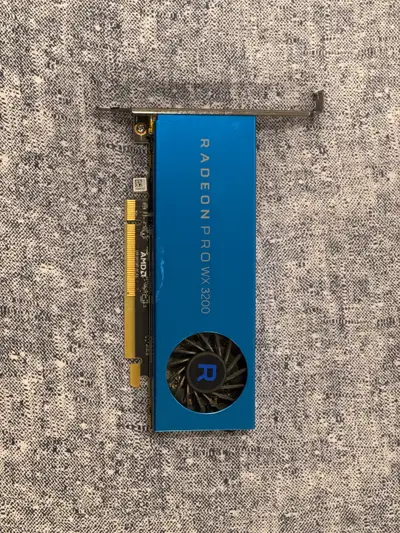 AMD Radeon Pro WX 3200, View more