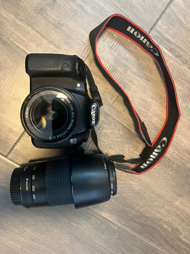 Canon 60D w/2 Lenses in Cameras & Camcorders in Strathcona County