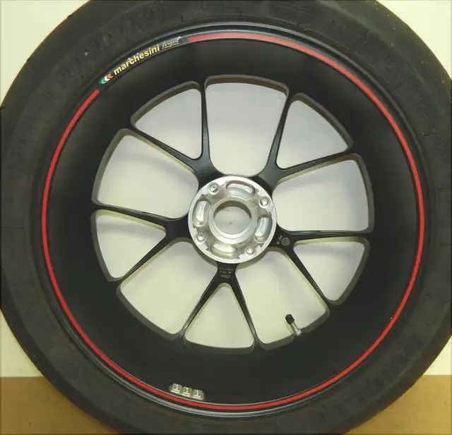 Ducati Marchesini Light Weight 10 Spoke Forged Wheels FRONT,REAR in Motorcycle Parts & Accessories in Barrie - Image 6