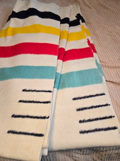 Vintage Hudson Bay blankets, View more