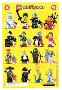 Lego Minifigure, 71013, Series 16 (New, Sealed)