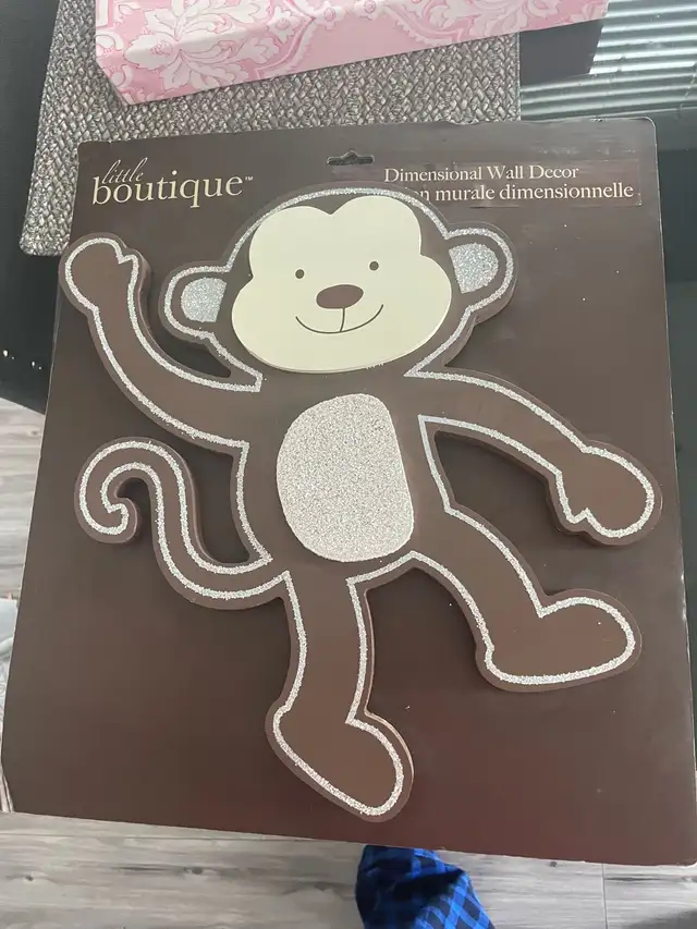 Monkey wall decor in Home Décor & Accents in Ottawa - Image 3