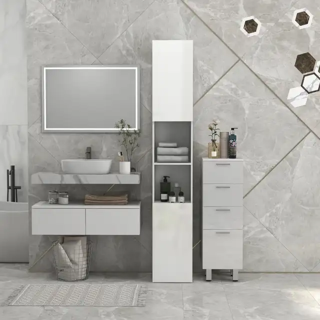 Tall Bathroom Cabinet in Hutches & Display Cabinets in Markham / York Region - Image 7