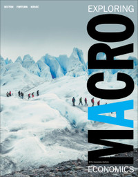 Exploring Macroeconomics 5th Canadian Edition 9780176877040