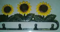 Cast Iron Sunflower key holder