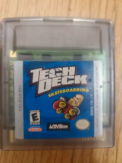 Tech Deck Nintendo Gameboy Color Games, View more