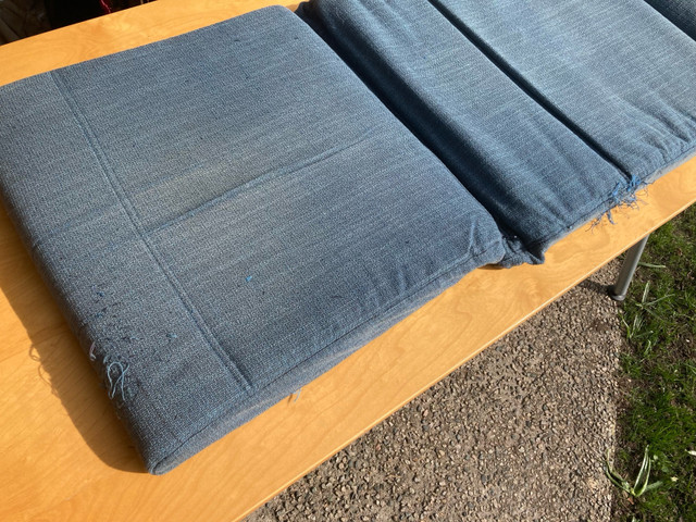 IKEA Poang chair - dark blue cushion - $70 in Chairs & Recliners in Downtown-West End - Image 3