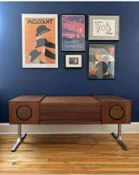 Vintage Stereo Console - Walnut 