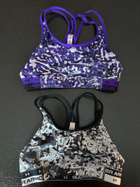 Youth under armour sports bras - size YM