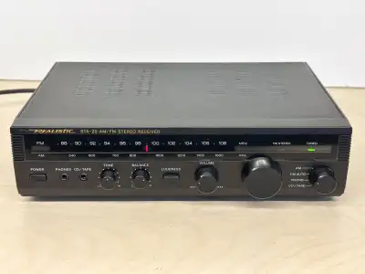 Realistic STA-20 AM/FM Stereo Receiver, View more