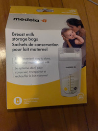 Medela 50 count breast milk storage bags/sacs laits maternels 