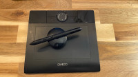 Wacom Bamboo tablet and stylus for digital art