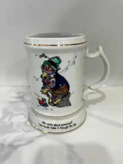1973 Happy Hobos clown beer  mug very  collectable item, View more
