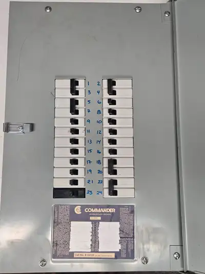 Commander (Culter-Hammer) B 24125 Breaker Box, View more