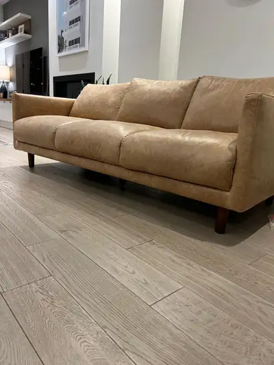 3 Seater Leather Sofa, View more