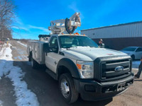 2015 Ford F550 with Altec AT37G Bucket Truck