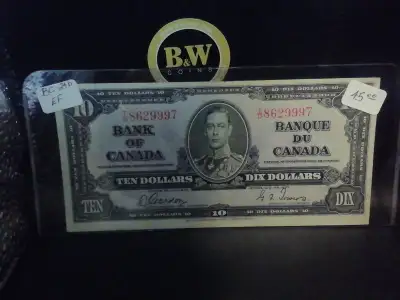 1937 Canada $10 BC-24b EF coin!!!, View more