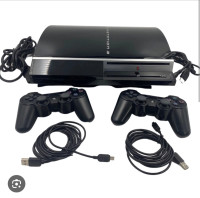PS3 with 2 wireless remote control